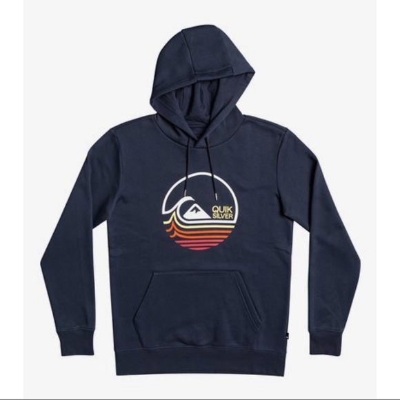 Quiksilver Other - Quiksilver Lazy Mind Screen Fleece Hoodie